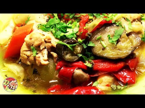 Видео: Думляма (дамлама, димляма)..Вариант - курица с овощами..Очень вкусно, и очень просто!