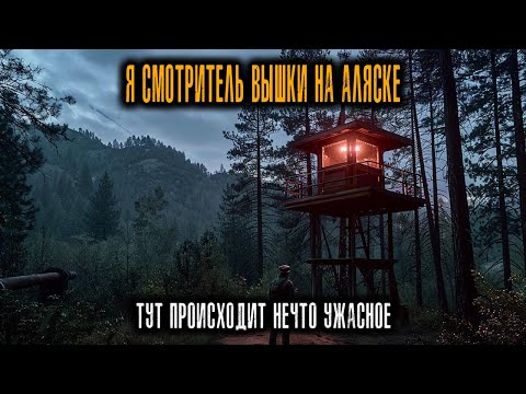 Видео: Я провел Лето в Пожарной вышке на Аляске, но не был готов к тому, что Меня там ждало...