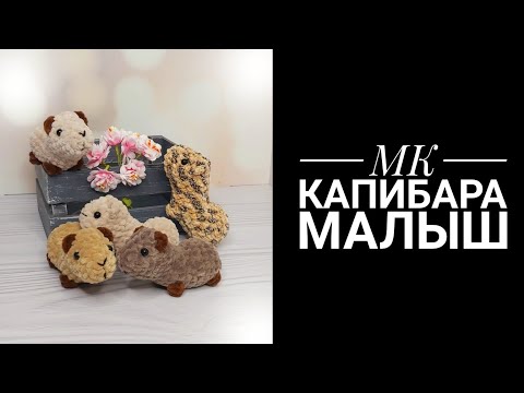 Видео: МК для начинающих Капибара малыш крючком