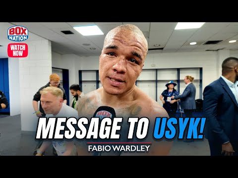 Видео: Фабио Уордли ПРЕДУПРЕЖДАЕТ Александра Усика после победы нокаутом Джозефа Паркера