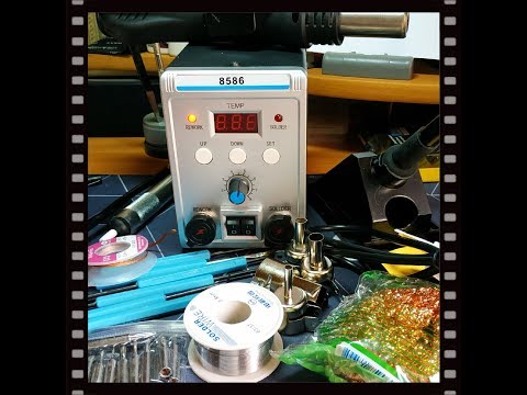 Видео: Паяльная станция Eruntop 8586.