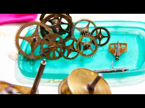 Видео: Gustav Becker P42 Смазка Сборка механизма