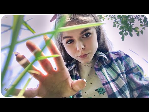 Видео: АСМР влог 🌿 НА ПРИРОДЕ | шепот, звуки природы | ASMR nature vlog