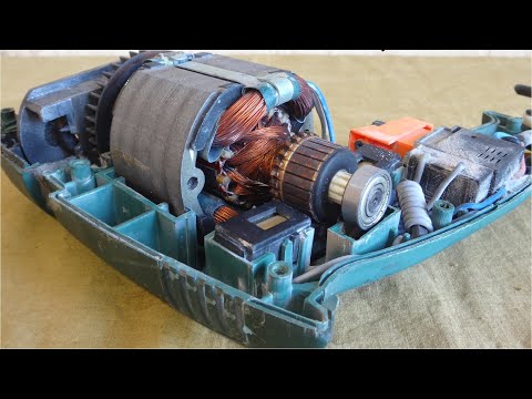 Видео: Необычный Электро Двигатель Обыкновенной дрели. КАК ОН УСТРОЕН ?