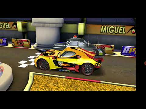 Видео: Прошли трассу Мигеля и получили Карлу. Cars:Fast as Lighting.