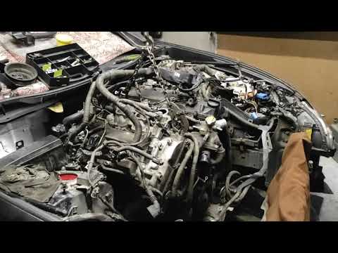 Видео: "ГТ" Lexus GS 300 Демонтаж двигателя - возможно ли через верх!???