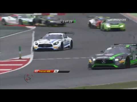 Видео: Blancpain GT Edurance Series Гонка 05 Barcelona Обзор 2017