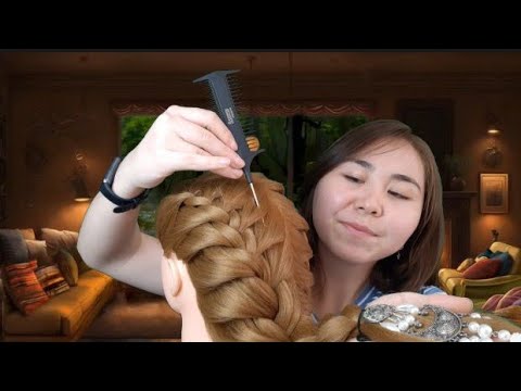 Видео: Асмр - Плетение Косичек и Болталка | Нежный Шепот для Сна | Переезд в Новую Квартиру