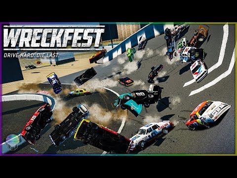 Видео: ПОЛНОЕ УНИЧТОЖЕНИЕ! | Wreckfest | Легенды NASCAR - Speedbowl Xtreme