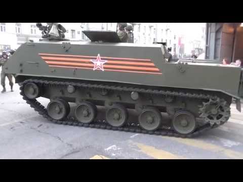 Видео: БМД-4М и БТР-МД "Ракушка"припарковались!)  Russian airborne machine  parked. Parking tanks.