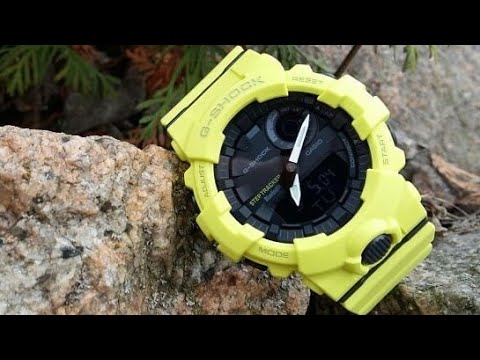 Видео: ЯРКИЕ И СПОРТИВНЫЕ!!! Краткий обзор часов CASIO G-SHOCK G-SQUAD GBA-800-9AER