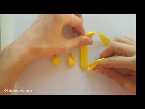 Видео: Основые стежки в вышивке лентами