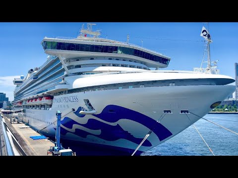 Видео: Самый дешевый 7-дневный круиз класса люкс на борту Diamond Princess