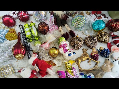 Видео: 17. Мои СОВРЕМЕННЫЕ ёлочные игрушки