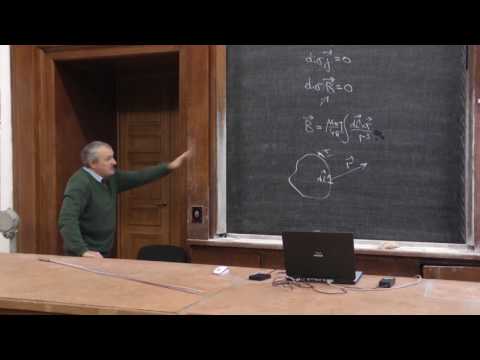 Видео: Кокшаров Ю. А. - Электромагнетизм - 12. Применение законов магнитостатики. Векторный потенциал