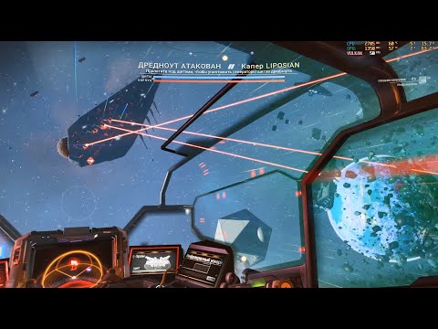 Видео: No Man's Sky 28-я удачная попытка захвата Пиратского Дредноута S  класса.