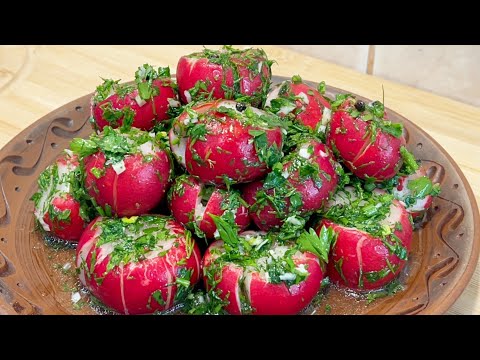 Видео: Это лучшая РЕДИСКА которую я ела! Маринованная редиска по-ГРУЗИНСКИ!