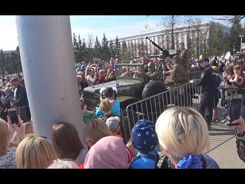 Видео: Парад победы 2019 Барнаул. День победы Барнаул 2019