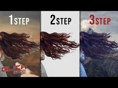 Видео: Как правильно выделять и вырезать волосы в Фотошопе. Уроки Фотошоп.