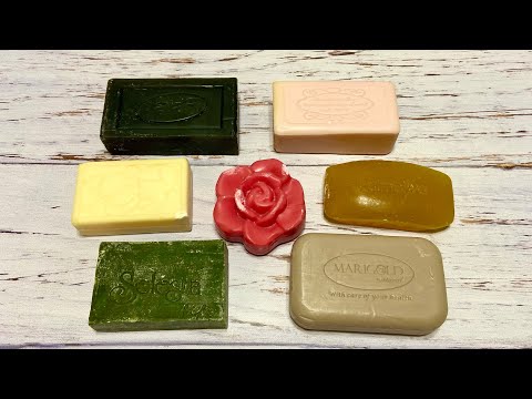 Видео: ASMR Soap/ cutting dry soap/ резка сухого мыла