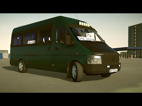 Видео: Сумасшедшая маршрутка VW LT 35 Proton BUs Simulator