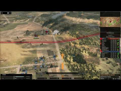Видео: Steel Division 2: (10 на 10) Интересный ragequit