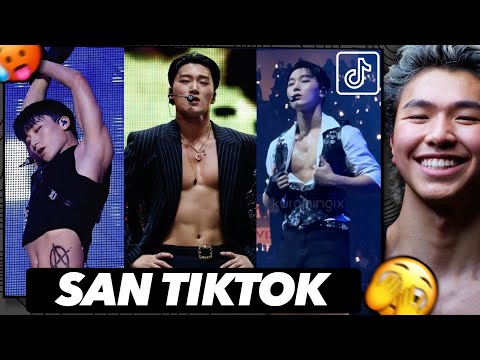 Видео: Реакция спортсмена на горячие обновления TikTok ATEEZ San 2025