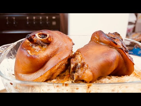 Видео: Обязательно к приготовлению! Рулька. То ли по Баварски, то ли по Чешски, цыганка готовит.