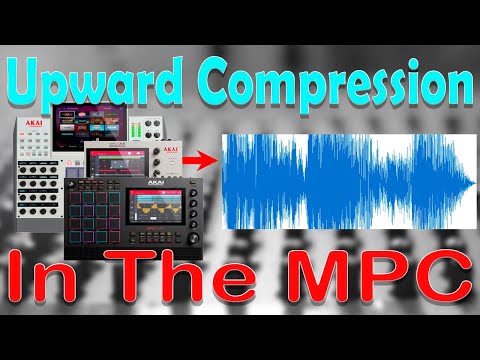 Видео: Учебное пособие Akai MPC. Повышающая компрессия в MPC для максимальной громкости и динамического ...
