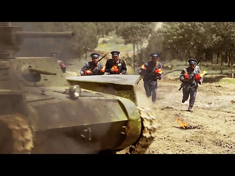 Видео: Солдаты изобрели секретное оружие, чтобы взорвать японские танки