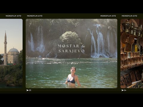 Видео: исследование Боснии и Герцеговины | одиночное путешествие по Балканам №4
