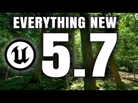 Видео: Все новое в Unreal Engine 5.7!