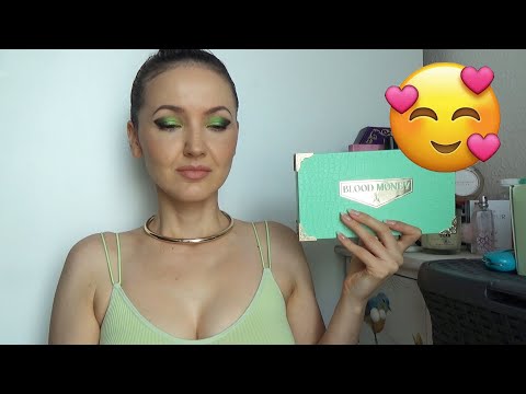Видео: GRWM: Jeffree Star Blood Money. Первое впечатление. Болтаю о TK MAxx.