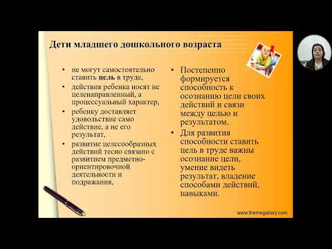 Видео: Теоретические и методические основы организации трудовой деятельности детей. Олейник Н.В.