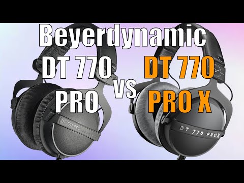 Видео: DT 770 PRO vs DT 770 PRO X Limited 2024 Edition | Какие Beyerdynamic выбрать?