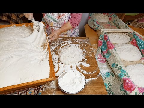 Видео: ДЕРЕВЕНСКОЕ ХЛЕБНОЕ ПРИКЛЮЧЕНИЕ 😋 ВЫПЕЧЕНИЕ ХЛЕБА В КАМЕННОЙ ПЕЧИ 🔝