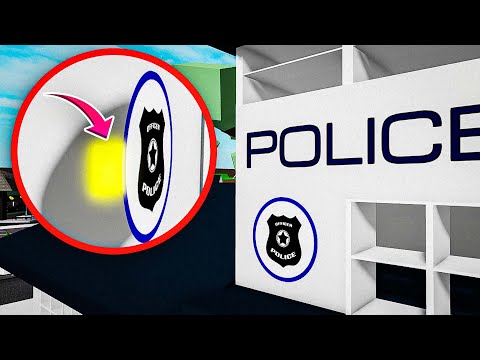 Видео: Все секреты Полицейского участка в Брукхейвен РП Роблокс (Brookhaven RP Roblox)