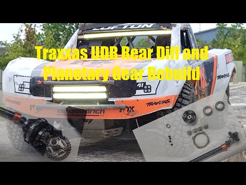 Видео: Руководство по ремонту задней трансмиссии и планетарной передачи Traxxas Unlimited Desert Racer (...