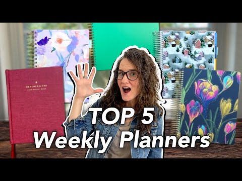 Видео: ТОП-5 еженедельных планировщиков на 2026 год!