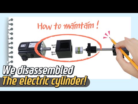 Видео: Электрический цилиндр : Как отремонтировать