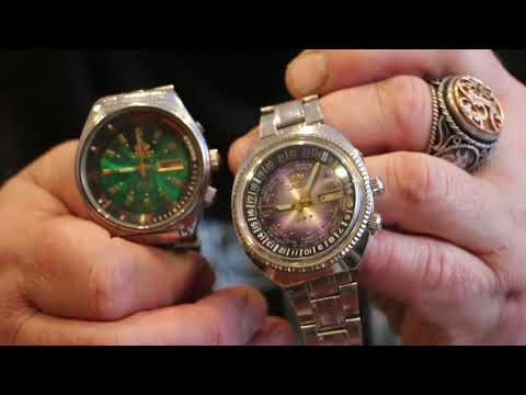 Видео: Александр Бродниковский-японские часы (Orient,Citizen,Seiko,Q&Q)