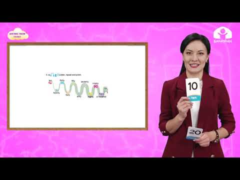 Видео: Англис тили 4-класс / Numbers 11-100. My i help you? / ТЕЛЕСАБАК 10.12.20