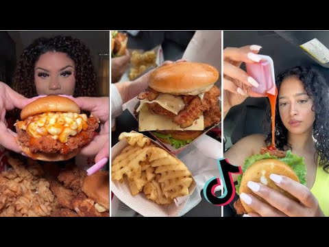 Видео: Chick Fil A Mukbang PT3 - подборка Tik Tok.