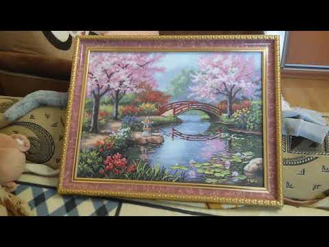 Видео: Готово! Dimensions "Японский сад//Japanese Garden" 70-35313