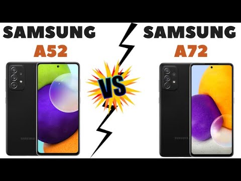 Видео: Сравнение Samsung A52 vs Samsung A72 / Нужна ли переплата ?