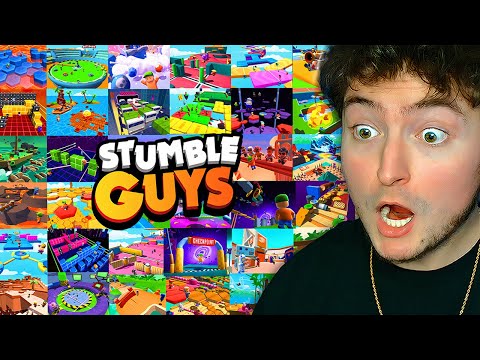 Видео: Все карты Stumble Guys от ЛУЧШЕГО к ХУДШЕМУ! (70 карт)