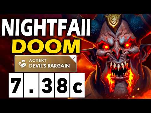 Видео: Найтфол на Новом Керри Думе, Имба Патча?! - Nightfall Doom 7.38 ДОТА 2