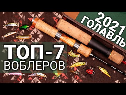 Видео: С этими воблерами ТЫ ПОЙМАЕШЬ! ТОП-7 голавлевых воблеров 2021 года