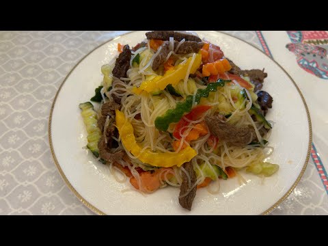 Видео: ЕТ ҚОСЫЛҒАН ФУНЧОЗА САЛАТЫ.#қазақшарецепт#saladrecipe#легкоприготовить