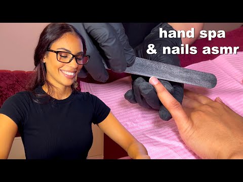 Видео: ASMR: Расслабляющий спа для ногтей и рук для гладкой и мягкой кожи!